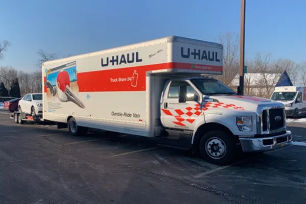 a moving van